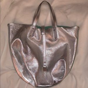 Tiffany & Co. reversible suede tote